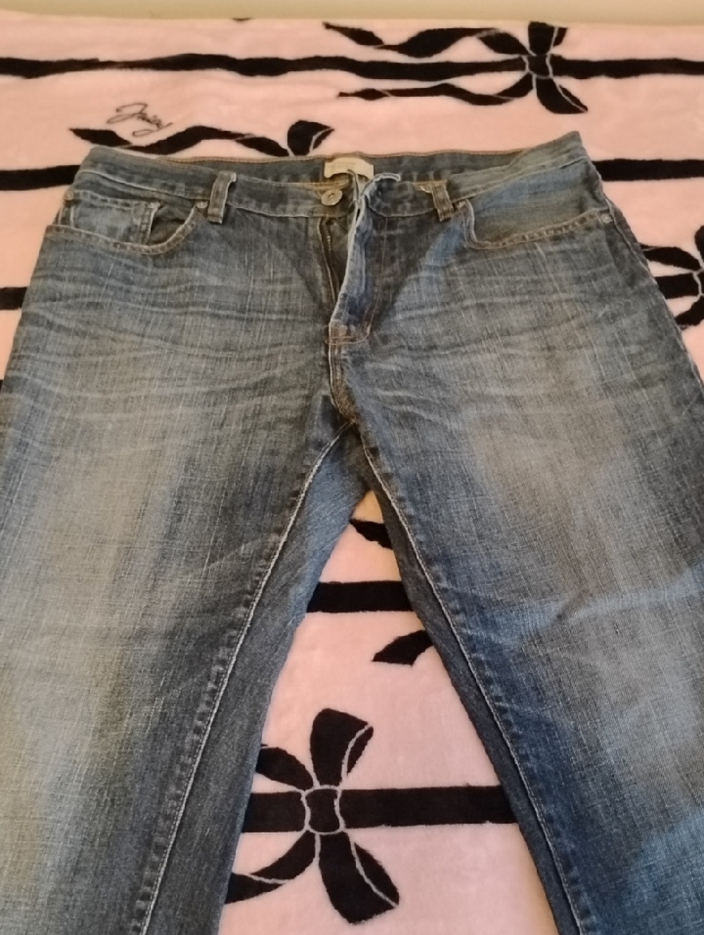 GAP Classic Men's Light Blue Washed Jeans 34/30